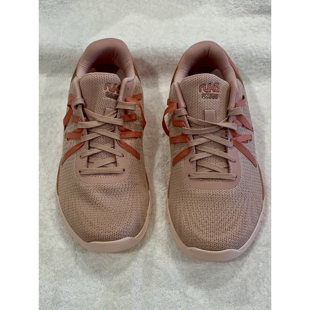 Ryka Sneakers Focus XT Women's Size 8.5 Training Pink Crystal Shoes Athletic‎